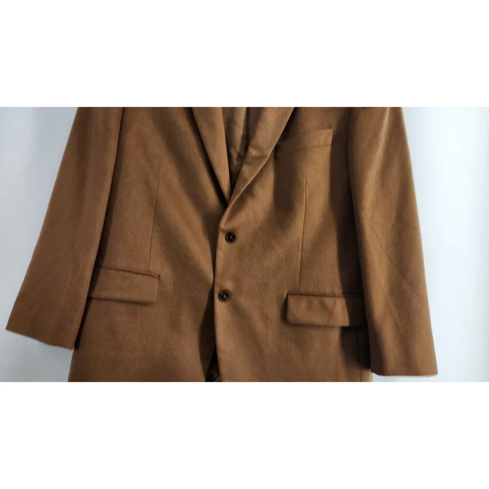 Patrick James 100% Cashmere 44R Brown Conner SC‎ Sports Coat Blazer
